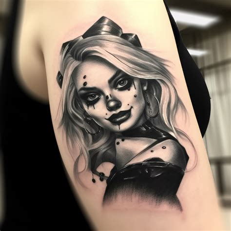 harley quinn tattoo|More.